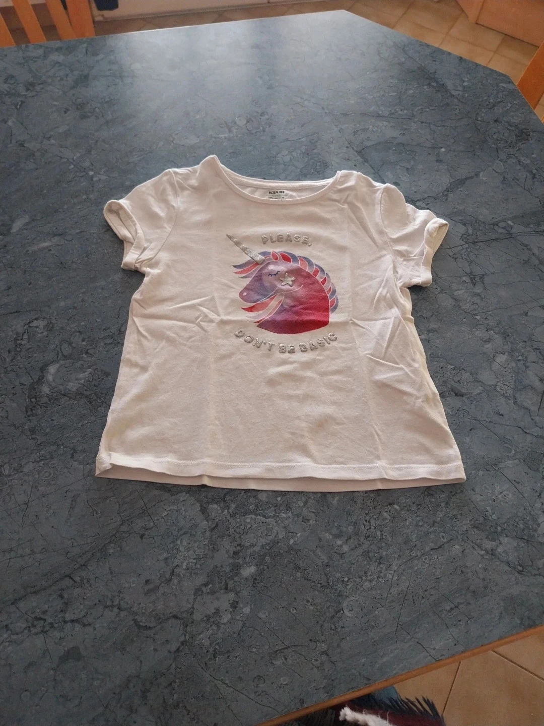 T-shirt manche T.8ans